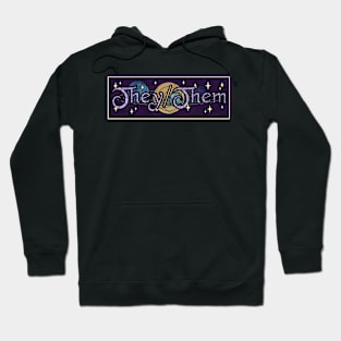 They/Them In Space Hoodie